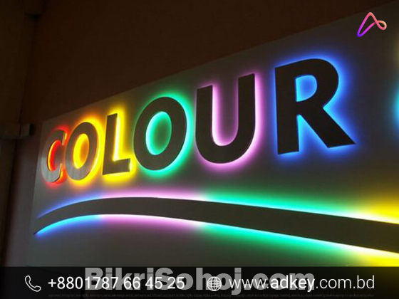 Best LED Sign Display Board Make By adkey Limited in BD